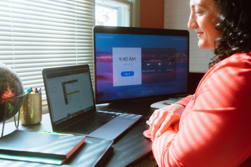 zoom online meeting